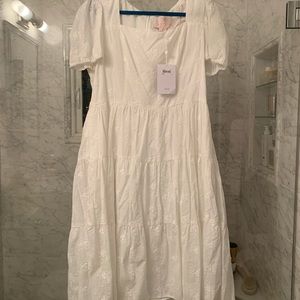 Gal Meets Glam collection eyelet dress NWT Sz18